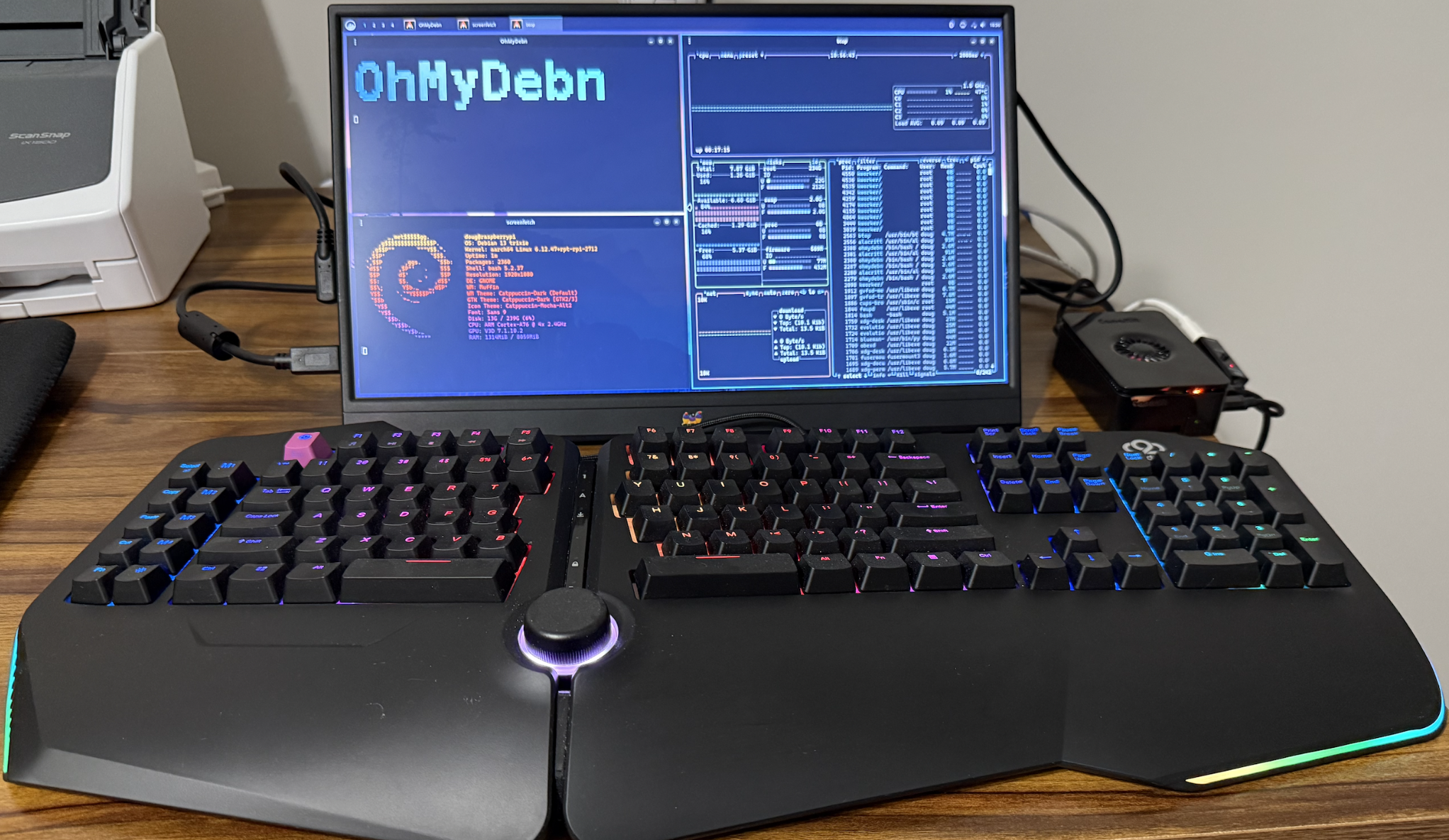 OhMyDebn on Raspberry Pi
